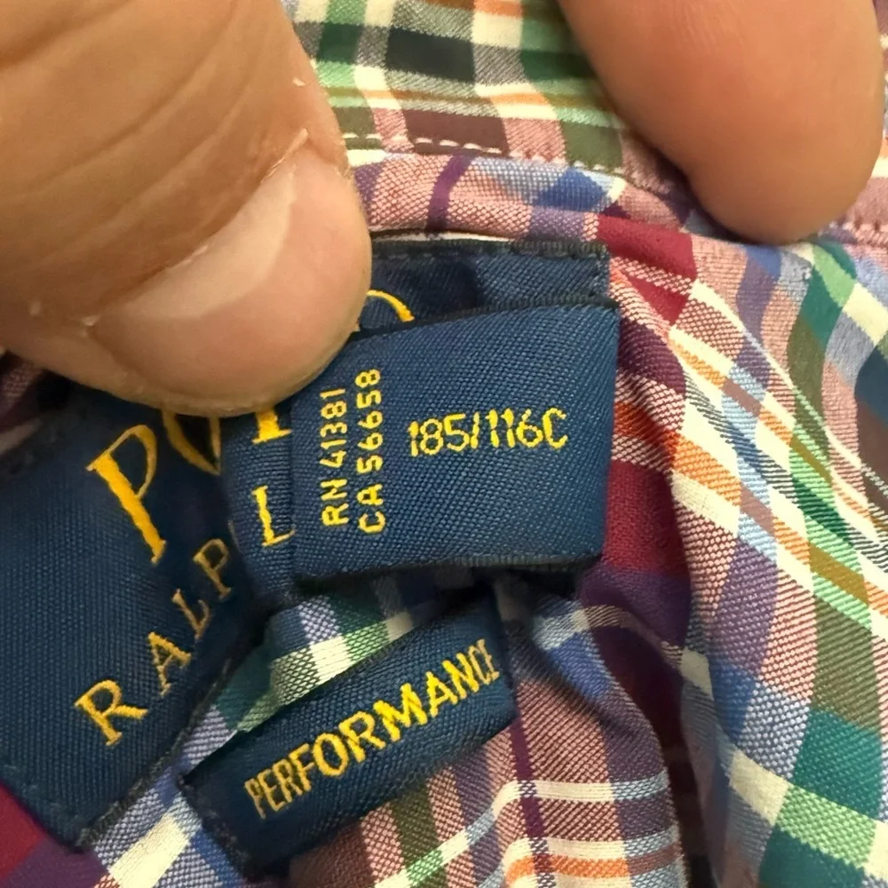 Men’s Polo Ralph Lauren Performance L/S Shirt size 3XB